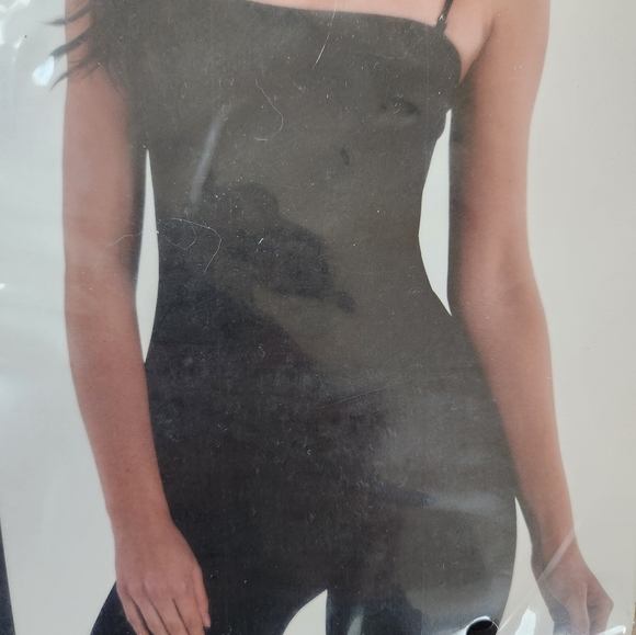 Black Bodysuit, tank and short combo - Adult S/M, upnto size 8, New - Picture 4 of 4